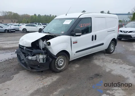 2016 Ram Promaster City Tradesman из США, поврежденный, VIN ZFBERFAT0G6B45026